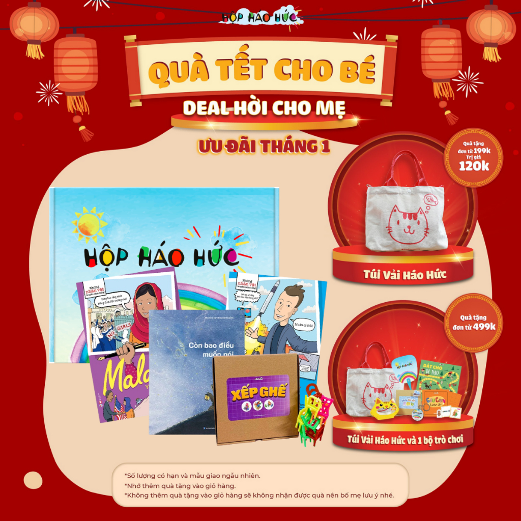 Hộp Háo Hức CHINH PHỤC ƯỚC MƠ cho bé 6-10 tuổi - Đồ chơi Xếp ghế và Combo 3 Sách thiếu nhi
