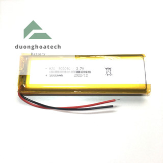 Pin li-po polymer 3.7v dung lượng 3000mah 9x30x90mm dùng cho tai nghe bluetooth và thiết bị điện tử