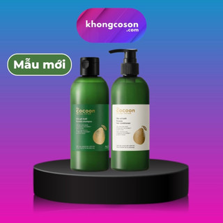 Dầu Gội Và Xả Bưởi Cocoon Cấp Ẩm Giảm Gãy Rụng Làm Mọc Tóc 310ml - Khongcoson