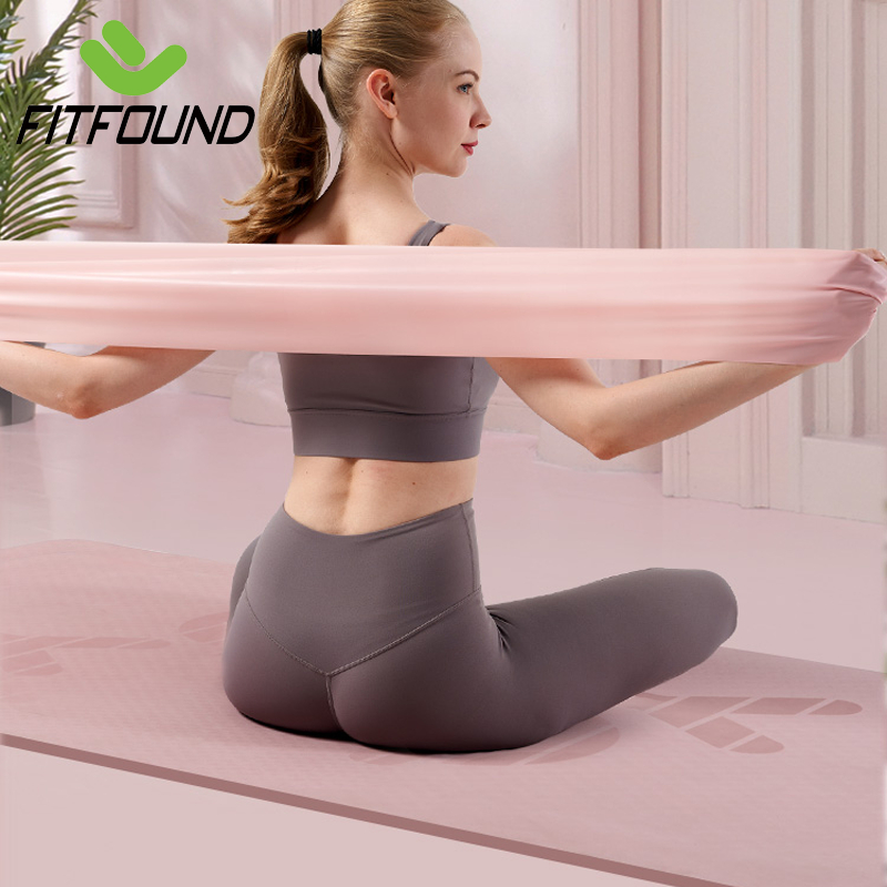 Dây Cao Su Đàn Hồi Kháng Lực Bản Thun Tập Gym Yoga Pilates Thể Lực 1.8M-2M Thera band