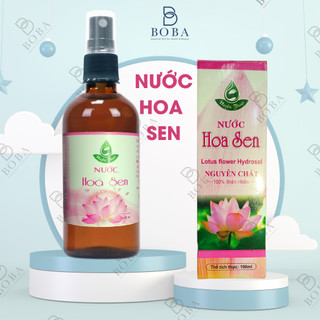(HCM) NƯỚC HOA SEN/ XỊT KHOÁNG/ TONER HOA SEN HUYỀN THOẠI - bobashop.vn