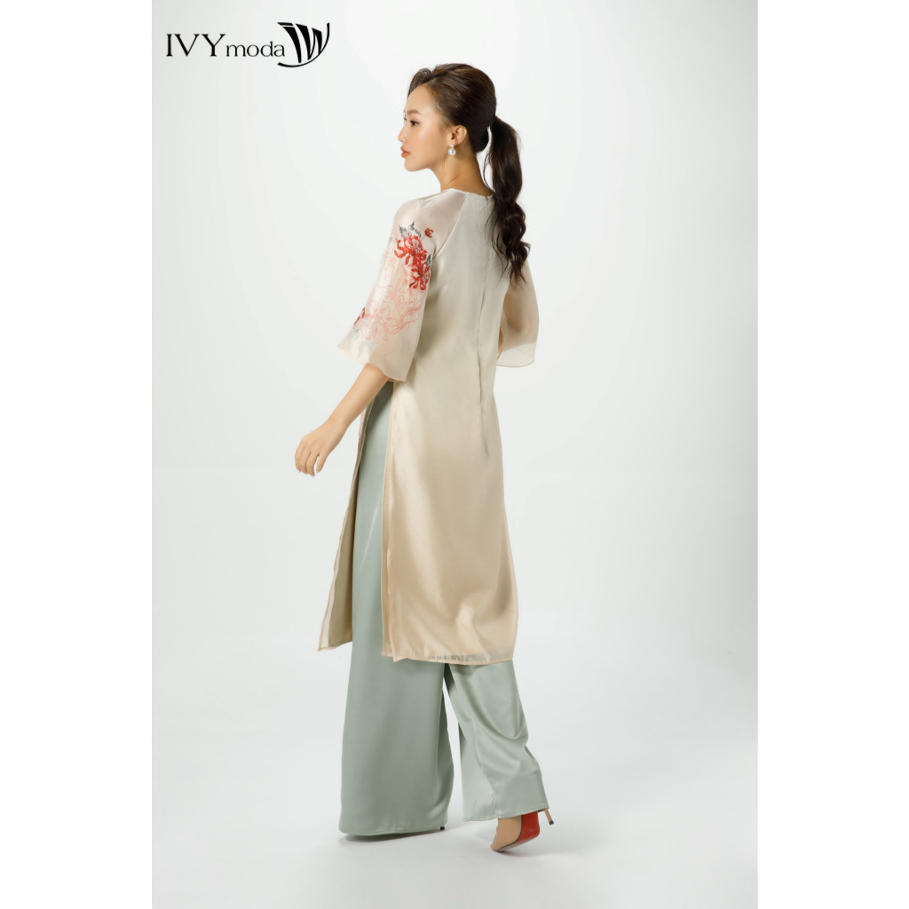 Set áo dài Hoàng Cúc IVY moda MS 86M7111