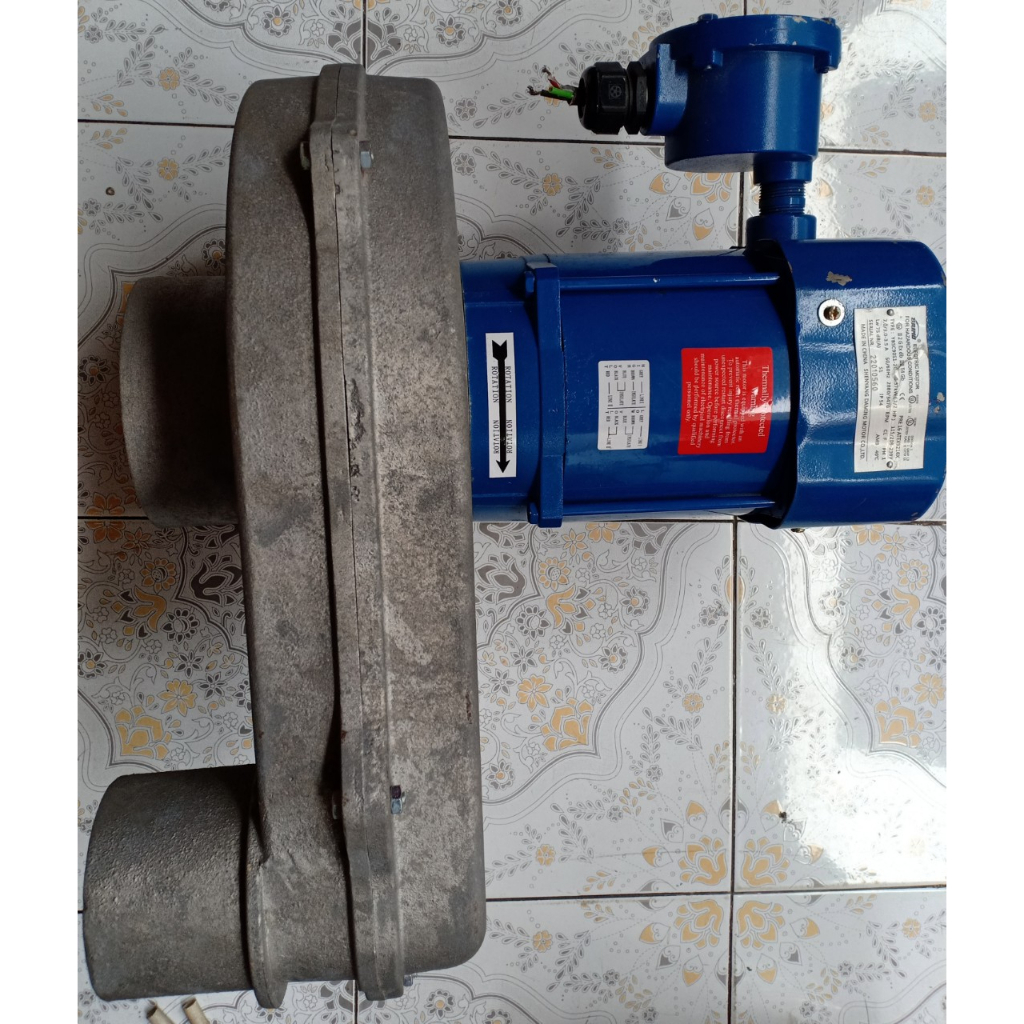 Quạt thổi, hút thông gió 1/2Hp, cánh xẻng
