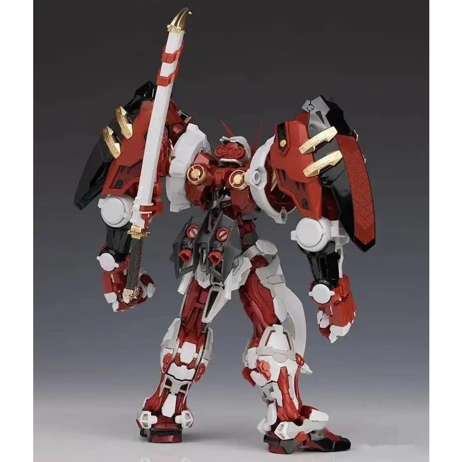 Mô Hình Lắp Ráp Gundam HiRM High Resolution MG Astray Red Frame Powered Red