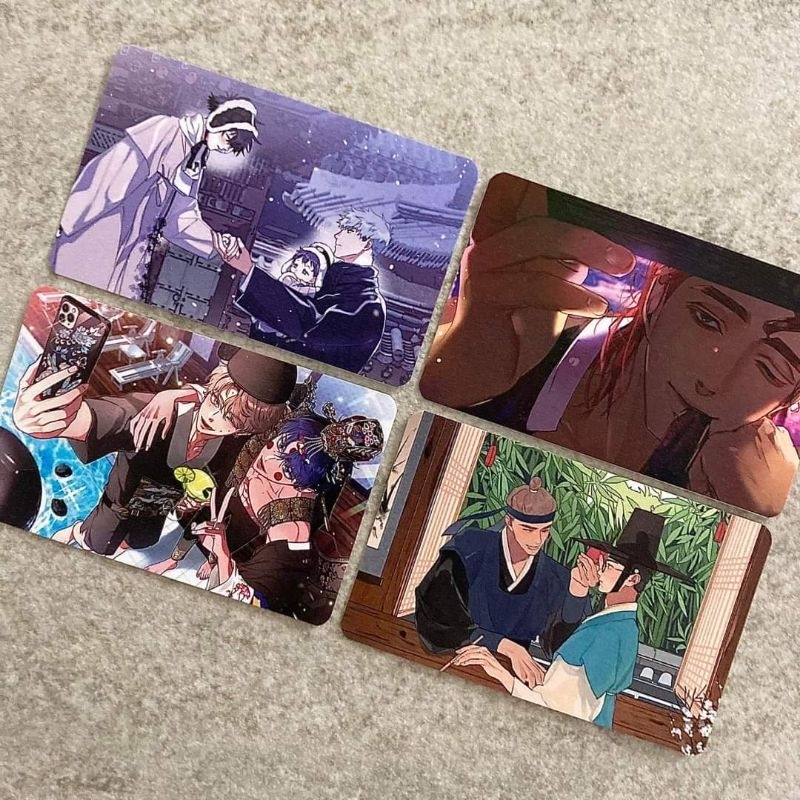 Poster lịch khổ A4 card ảnh postcard chính hãng Webtoon