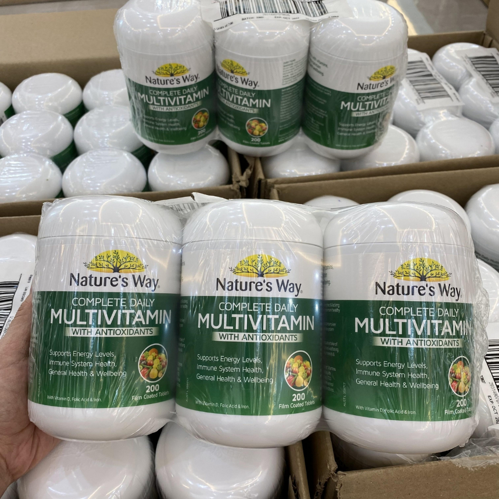 Vitamin tổng hợp Nature's Way Complete Daily Multivitamin 200 viên