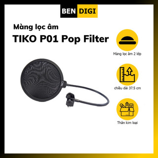 Màng lọc âm TIKO P01 Pop Filter - Hàng chính hãng