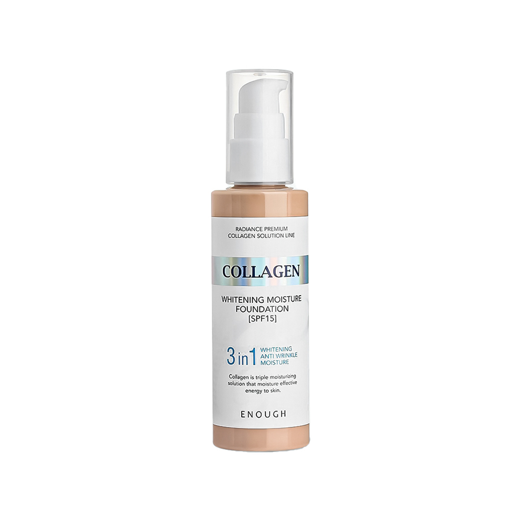 Enough kem nền dưỡng ẩm làm trắng da collagen 100g 3 Color