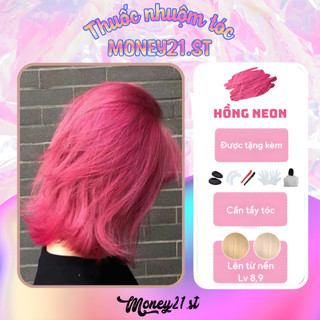 Thuốc nhuộm tóc màu Hồng Neon | Thuốc Nhuộm Tóc Money21.st