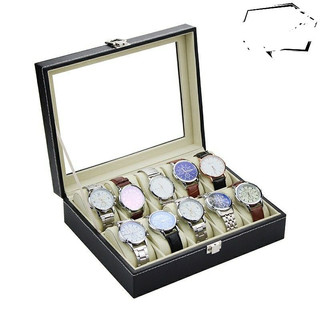 Hộp đựng đồng hồ bọc dạ cao cấp, hộp đựng đồ trang sức, mắt kính