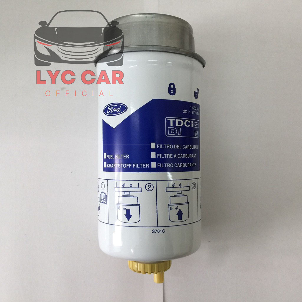 Lọc nhiên liệu ford transit 2015-2019 hàng cao cấp,chuẩn mã AC199176AA - hàng đẹp