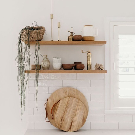 Kệ gỗ treo tường nhiều kích thước, kệ gỗ treo tường trang trí WoodenHouse.decor, decor phòng khách, phòng ngủ, phòng bếp