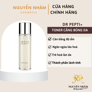 Nước Hoa Hồng Rau Má Làm Dịu, Dưỡng Sáng Da Giúp Da Căng Bóng Dr Pepti Dr.Pepti+ Centella Toner 180ml