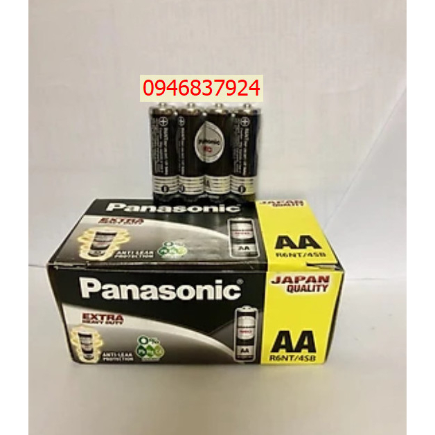 Hộp 40 viên pin than Panasonic AA NEO R6NT/4SB 1 Hộp 10 vĩ
