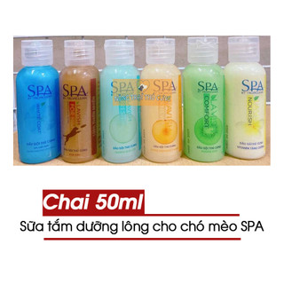 Sữa tắm dưỡng lông chó mèo spa tropiclean lavish