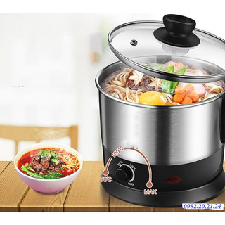 Nồi nấu mì siêu tốc mini Holtashi EKJ-326 Công Suất 600W Có điều chỉnh nhiệt