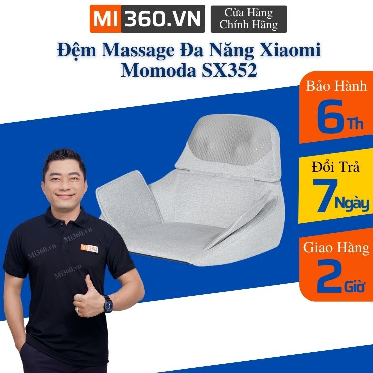 Đệm Massage Đa Năng Xiaomi Momoda SX352 Chính Hãng - BH 6 Tháng
