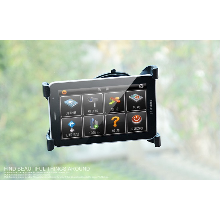 Giá đỡ, giá treo iPad máy tính bảng gắn trên kính ô tô