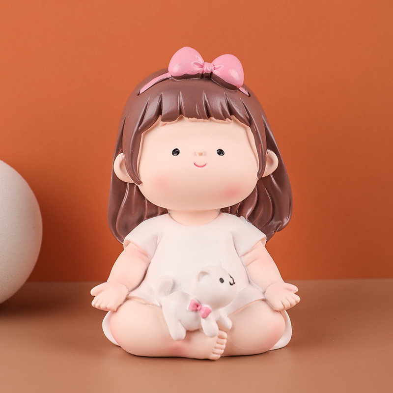 Cá Chép - Mô hình trang trí - bé tập yoga (Mẫu ngẫu nhiên)