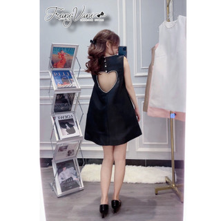 Đầm Tafta Đính Đá - D14012