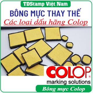 Bông mực thay thế các loại dấu hãng COLOP