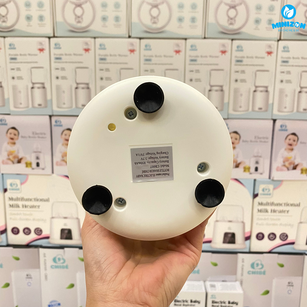Máy lắc bình sữa ChiBé CB007 quay 360 độ dùng được mọi bình sữa