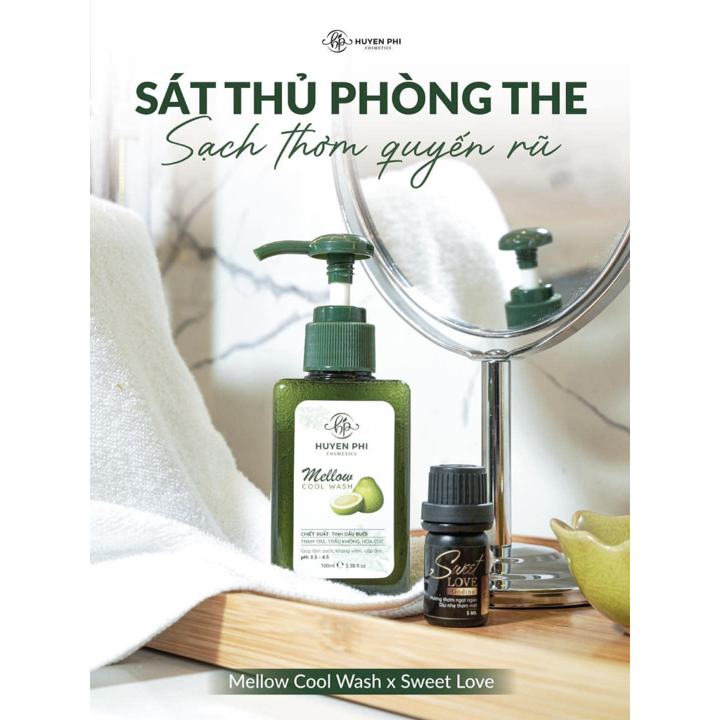 Dung dịch vệ sinh Mellow Cool Wash 100ml