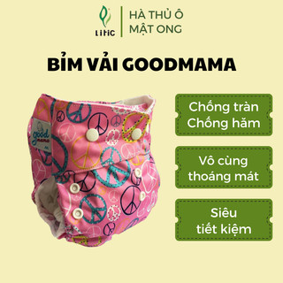 Bỉm vải goodmama cho bé 3 - 20 kg , siêu chống tràn , cao cấp, chính hãng , thay thế bỉm giấy , giặt được
