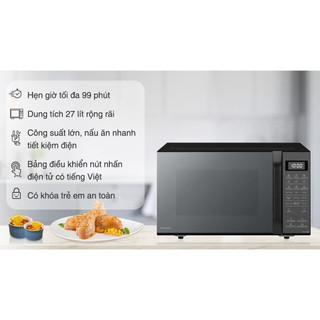 Lò vi sóng có nướng Panasonic NN-CT66MBYUE 27 lít