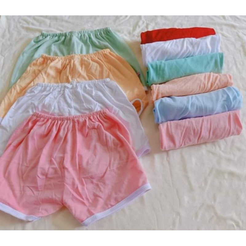 Combo 10 quần chục đùi cotton cho bé trai bé gái 5-18kg