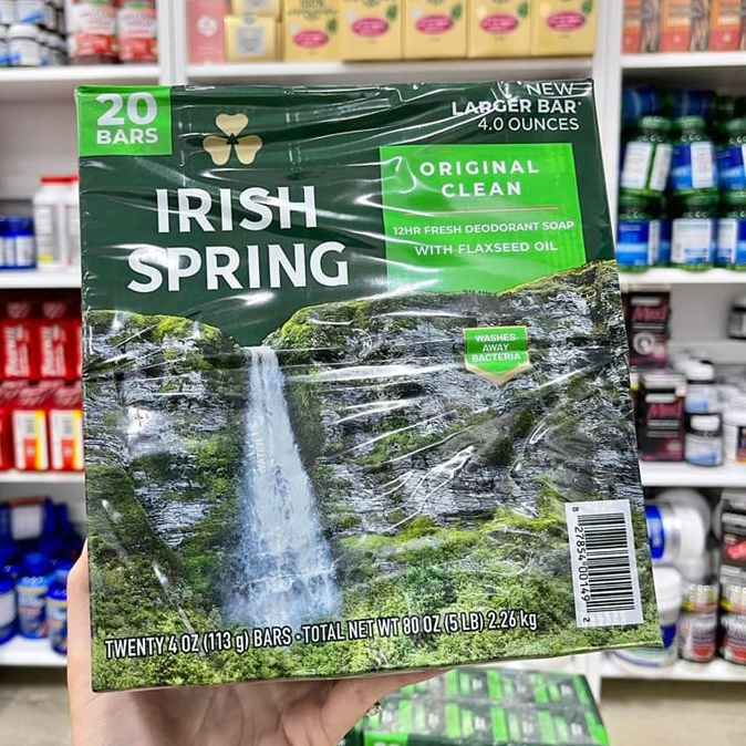 Xà bông Irish Spring của Mỹ 113g