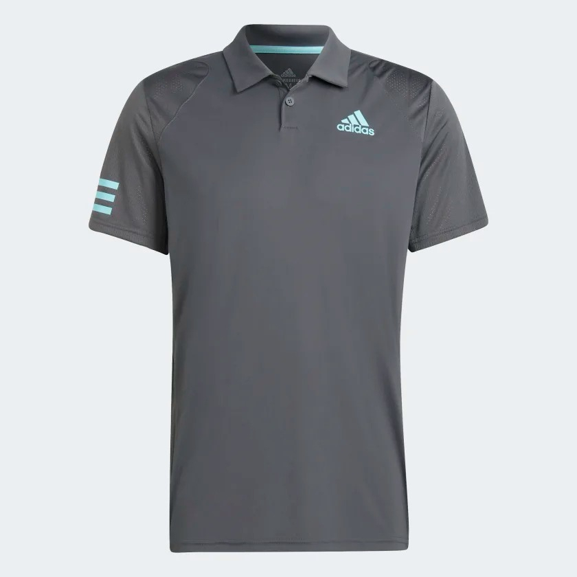 ÁO A.DIDAS POLO 3 SỌC TENNIS, VẢI MAY CÔNG NGHỆ PRIMEGREEN TOÁNG MÁT  #HB8028
