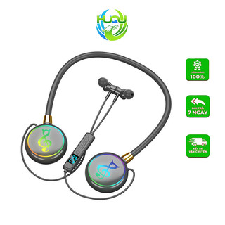 Tai Nghe Bluetooth Đeo Vai Thể Thao Huqu YYDS-168 - Có Khe Cắm Thẻ Nhớ TF