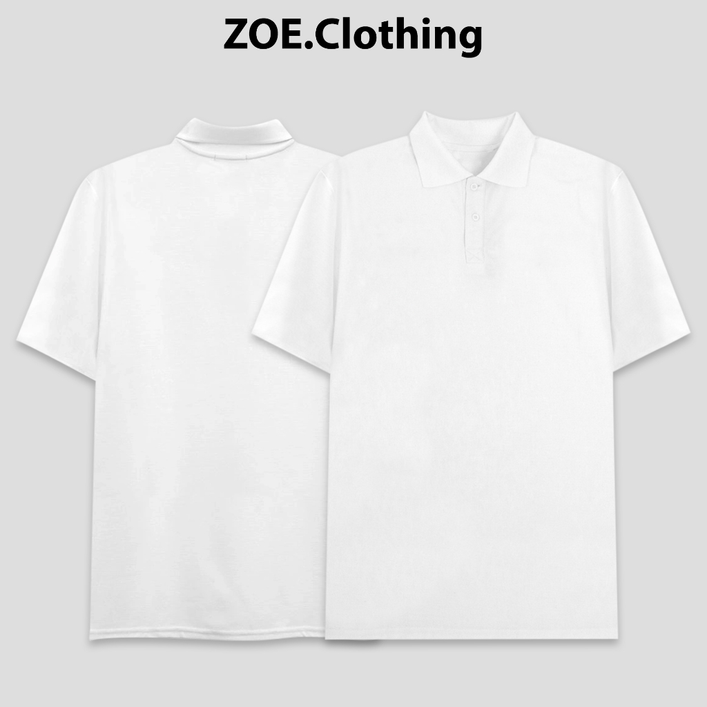 Áo polo nam, áo thun có cổ nam nữ unisex, ZOE.Clothing
