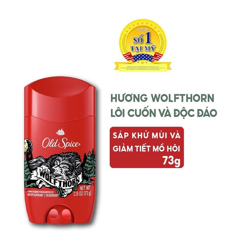 (chính hãng USA) Sáp Khử Mùi Cho Nam Old Spice 73g