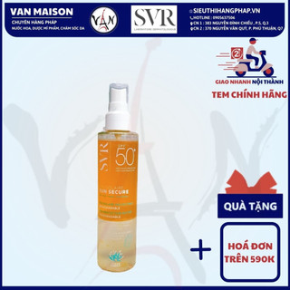 Xịt chống nắng SVR sun secure spray spf50+ 200ml dành cho face & body