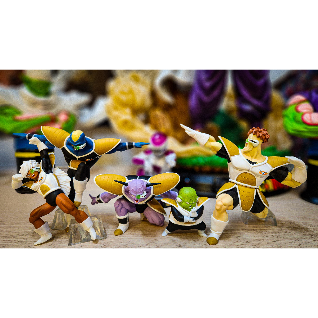 Set mô hình Frieza's Elites nhân vật phản diện Dragon Ball 7 viên ngọc rồng
