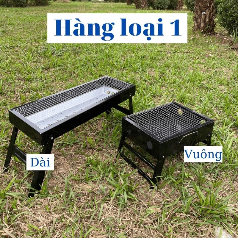 Bếp nướng than hoa gấp gọn tiện lợi dày dặn hơn cứng cáp hơn tiện lợi khi mang đi du lịch picnic