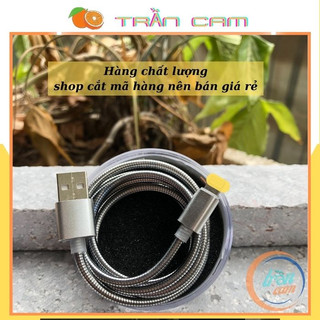 Cáp sạc bọc thép cho điện thoại iphon 5/6/7/8/X