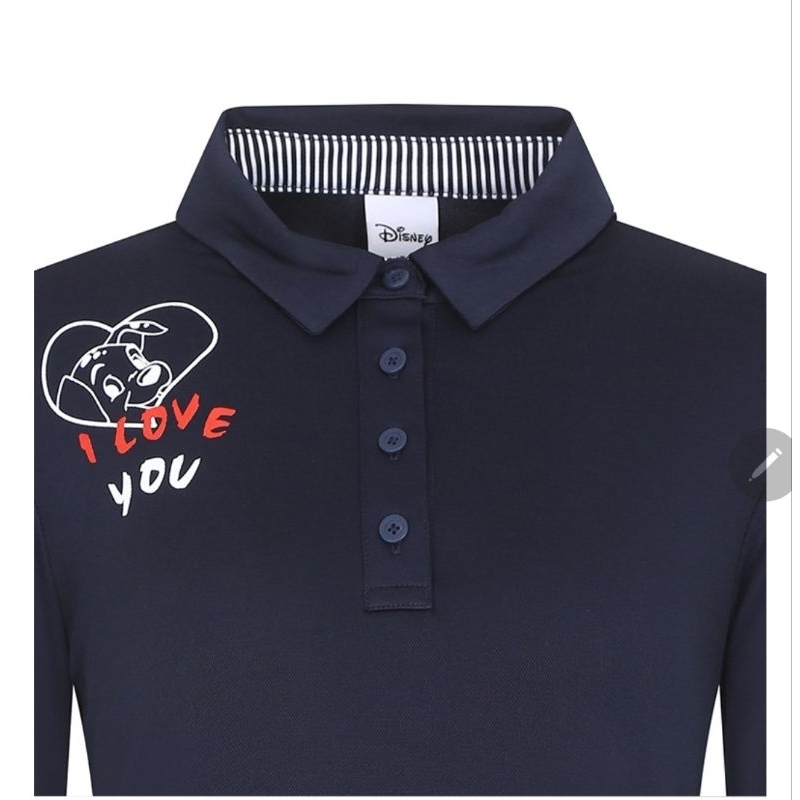 Áo polo nữ dài tay xuất Hàn hàng chính hãng xuất dư xịn