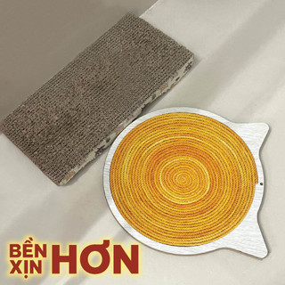 [Thanh lý] Bàn cào móng cho mèo thừng SẠCH NHÀ - KHÔNG HÔI mới 100% - BCM Mặt mèo dày