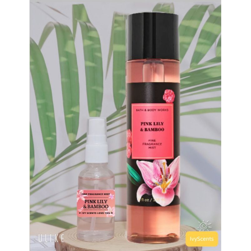 XỊT THƠM PINK LILY AND BAMBOO BATH AND BODYWORKS