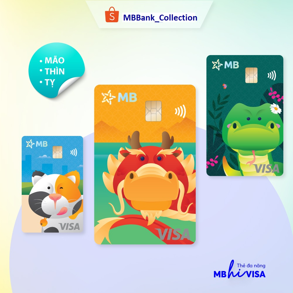 Bộ sưu tập thẻ MB Hi Visa Collection - 12 Con Giáp