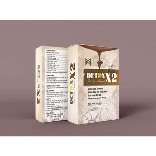 Detox - X2  Siêu Hủy Mỡ Giảm Mỡ Bụng Thần Tốc
