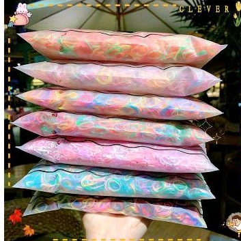 Set 1000 dây thun cột tóc cho bé nhiều màu
