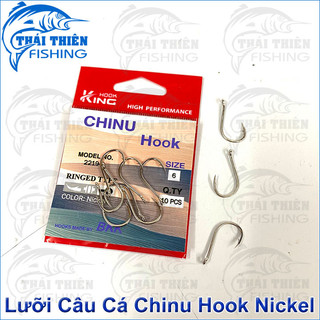 Lưỡi câu cá chinu bkk king hook nickel