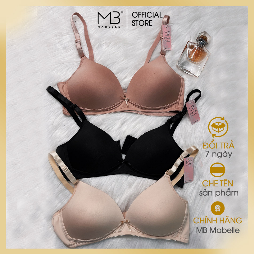 Áo ngực không gọng mút mỏng 0.5cm 5496 MB Mabelle 3 màu đủ size
