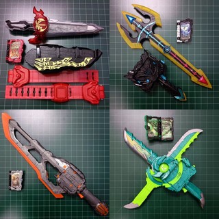 Đồ Chơi Kamen Rider Saber | Dx Jikokuken Kaiji, Dx Seiken Sword Driver, Dooguken Gekido, Fuusouken Hayate | 2nd, NoBox