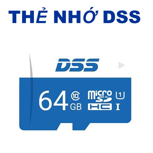 Thẻ Nhớ DSS Card 32GB, 64GB, 128GB – MicroSD 32GB, 64GB, 128GB- TQT SMART