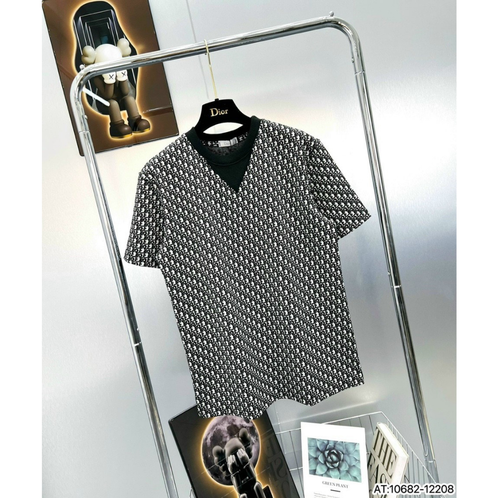 Áo thun nam DIO họa tiết phối phong cách trẻ trung chuẩn form